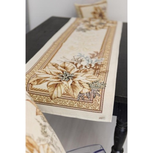 Доріжка на стіл Прованс гобеленова Золоте свято 35х100 см (036309)