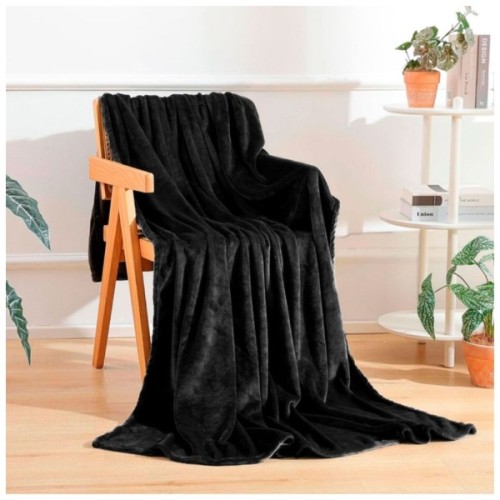 Плед Bergamo Fancy чорний 130 х 180 см (70030405-01)