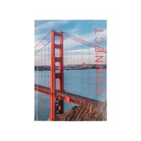 Канцелярська книга Axent Connect А4 у твердій обкладинці 96 аркуші клітинка (8422-565-A)