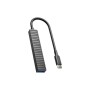 Концентратор XO USB-C 4-in-1 порти XO HUB014B.black (HUB014B.black)