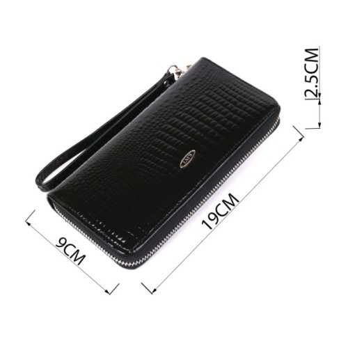 Гаманець Kivi З екошкіри Чорний (19030)