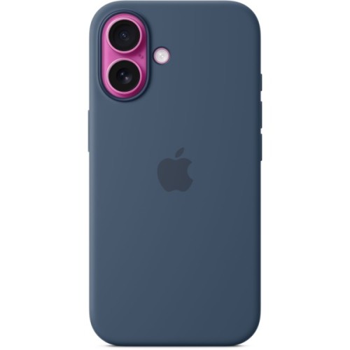 Чохол до мобільного телефона Apple iPhone16 Silicone Case with MagSafe - Denim (MYY23ZM/A)