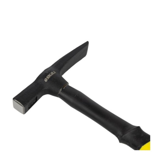 Молоток Sigma каменяра з киркою 450г фібергласова ручка (4313011)