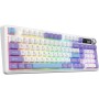 Клавіатура Ajazz Maillard V2 Maillard Switch Wireless/Bluetooth/USB UA Purple/White/Blue (AK980-V2-M-PWB)