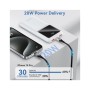 Батарея універсальна Vention 10000 mAh 22.5W Black LED Display Type (FHKB0)