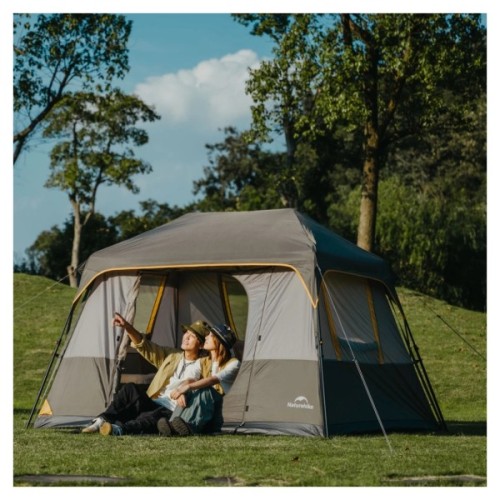Намет Naturehike Cape Series 5.2 CNK2450WS037 сіро-коричневий (6927595783887)