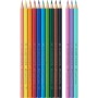 Олівці кольорові Faber-Castell PASTEL UNICORN 10+3 кольори (111219) (32515)