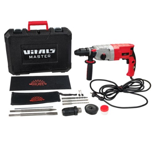 Перфоратор Vitals Master, Ra 3085HBm, magnalium, SDS-plus+ШЗП, 850W, 3.5J, кейс (52072)