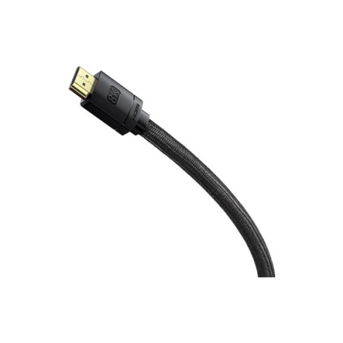 Кабель мультимедійний HDMI M to HDMI M 1.0m V2.1 Baseus (CAKGQ-J01)