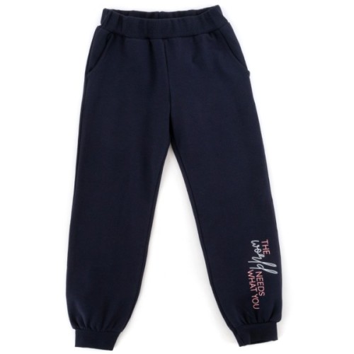 Спортивний костюм дитячий Breeze з квіточками (22098-134G-peach)