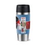 Термокружка Tefal Travel Mug Classic Twist, 360мл, нержавіюча сталь, блакитний (N2024510)