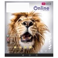 Зошит Школярик Online 48 аркушів клітинка (048-3420K)