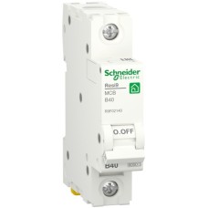 Автоматичний вимикач Schneider Electric RESI9 6kA 1P 40A (R9F02140)