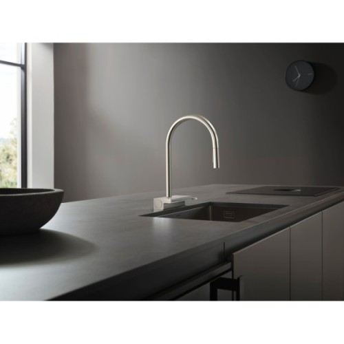 Змішувач Hansgrohe Aquno Select M81 , 22 см, сталь (73837800)