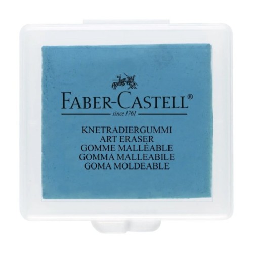 Гумка Faber-Castell «Клячка» Kneadable Art у пластиковій коробочці кольори асорті (24292)