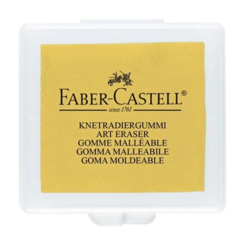 Гумка Faber-Castell «Клячка» Kneadable Art у пластиковій коробочці кольори асорті (24292)