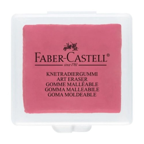 Гумка Faber-Castell «Клячка» Kneadable Art у пластиковій коробочці кольори асорті (24292)