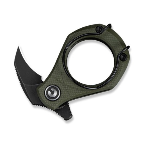 Ніж Civivi Pyrus, Green G10, Black Stonewash (C23038-4)