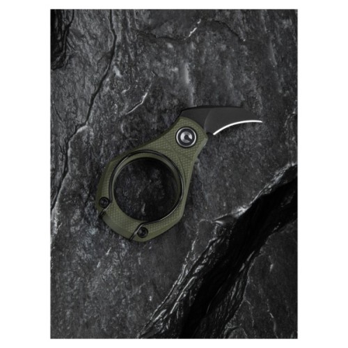 Ніж Civivi Pyrus, Green G10, Black Stonewash (C23038-4)
