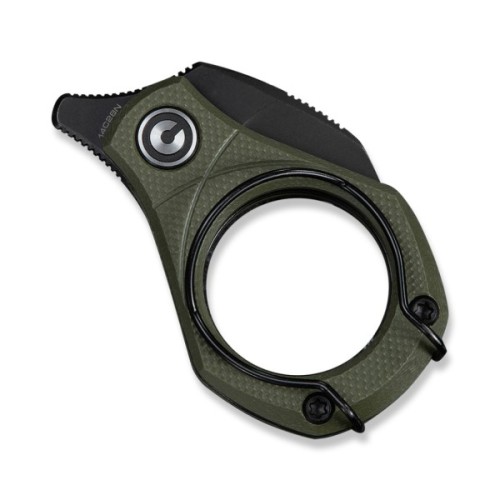 Ніж Civivi Pyrus, Green G10, Black Stonewash (C23038-4)