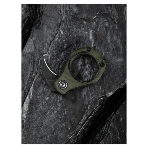 Ніж Civivi Pyrus, Green G10, Black Stonewash (C23038-4)