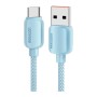 Дата кабель USB 2.0 AM to USB-C 1.0m 100W blue Essager (EXC7A-WL03-P)