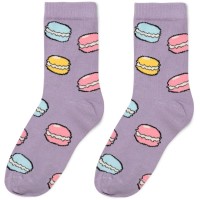 Шкарпетки дитячі Bross із солодощами (6322-4-6G-violet)