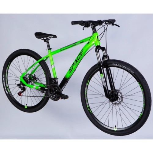 Велосипед Space 29" MERCURY DD FR рама-18" AL 2026 зелено-чорний (OPS-SP-29-170)