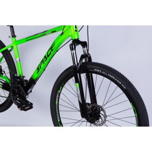 Велосипед Space 29" MERCURY DD FR рама-18" AL 2026 зелено-чорний (OPS-SP-29-170)