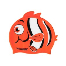 Шапка для плавання Aqua Speed Zoo 115-75-Nemo 5758 помаранчева рибка Діт OSFM (5908217657589)