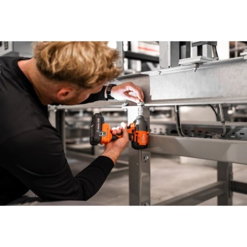 Гайковерт Neo Tools Energy+ 18V, безщітковий, 2400об/хв, 850Нм, 1/2", 3 швидкості, 1.8кг (без АКБ та ЗП) (04-608)