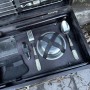 Набір для барбекю Metalzavod Пікнік кейс-столик чорний (PN-Piknik-BL)