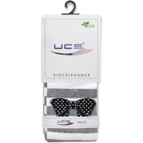 Колготки дитячі UCS Socks з бантом (M0C0301-2183-5G-blue)