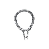 Нашийник для тварин Trixie дворядний хромований 35 см/2 мм (4011905022413)