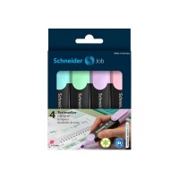 Набір маркерів Schneider JOB текстових 150, 4 пастельні кольори в блістері (S115098)