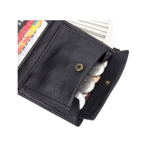 Гаманець Vintage Шкіряний Чорний (14598)