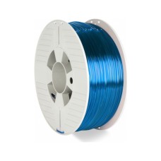 Пластик для 3D-принтера Verbatim PETG, 2,85 мм, 1 кг, Blue Transparent (55064)