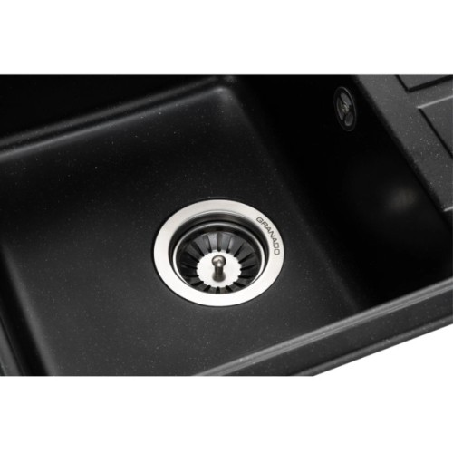 Мийка кухонна GRANADO ALANIS black shine (gr2701)