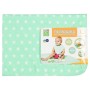 Пелюшки для малюків Еко Пупс Eco Cotton непромокаюча двостороння 65 х 90 см ментол Зірочки (EPG10N-6590zk)