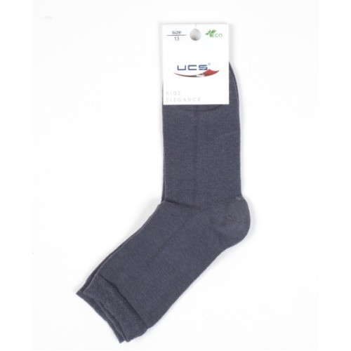 Шкарпетки дитячі UCS Socks однотонні (M0C0101-0167-М-5-gray)