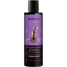 Кондиціонер для волосся Mayur Натуральний Від випадіння З олією аргани 200 мл (4820230952728)