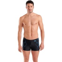 Плавки Arena Graphic Swim Short 009083-508 чорний 90 (3468337622284)