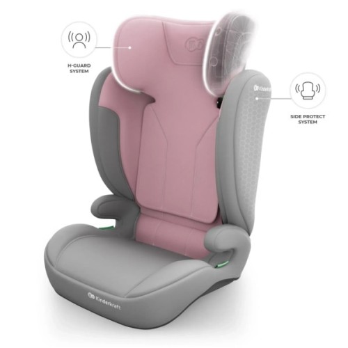 Автокрісло Kinderkraft i-Spark 2 Plus i-Size Pink (KCISPA02PNKPL00) (5902533931507)