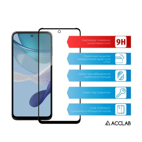 Скло захисне ACCLAB Full Glue ESD HMD Pulse+ Black (1283126624162)