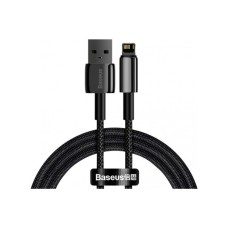Дата кабель USB 2.0 AM to Lightning 2.0m 2.4A black Baseus (CALWJ-A01)