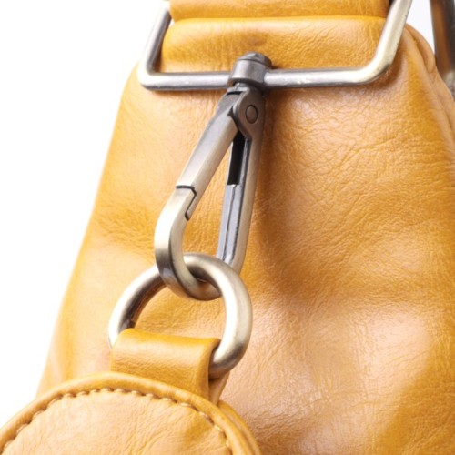 Сумка Vintage З екошкіри Жовта (22775)