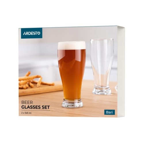 Набір склянок Ardesto Bari 565 мл 2 шт (AR2656BB)