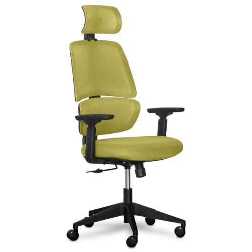 Офісне крісло Mealux Leo Air Green (Y-543 KZ)