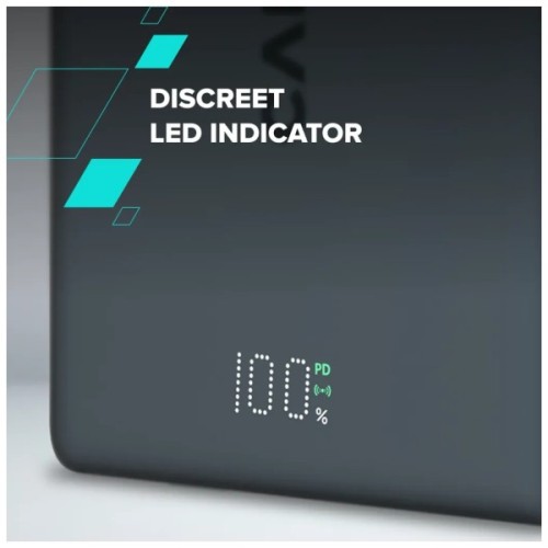 Батарея універсальна Canyon 5000mAh OnPower 500 PD20W Magnetic wireless MagSafe Black (CNS-CPB500B)