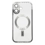 Чохол до мобільного телефона BeCover TPU Chrome Case MagSafe Apple iPhone 16 Silver (712073)